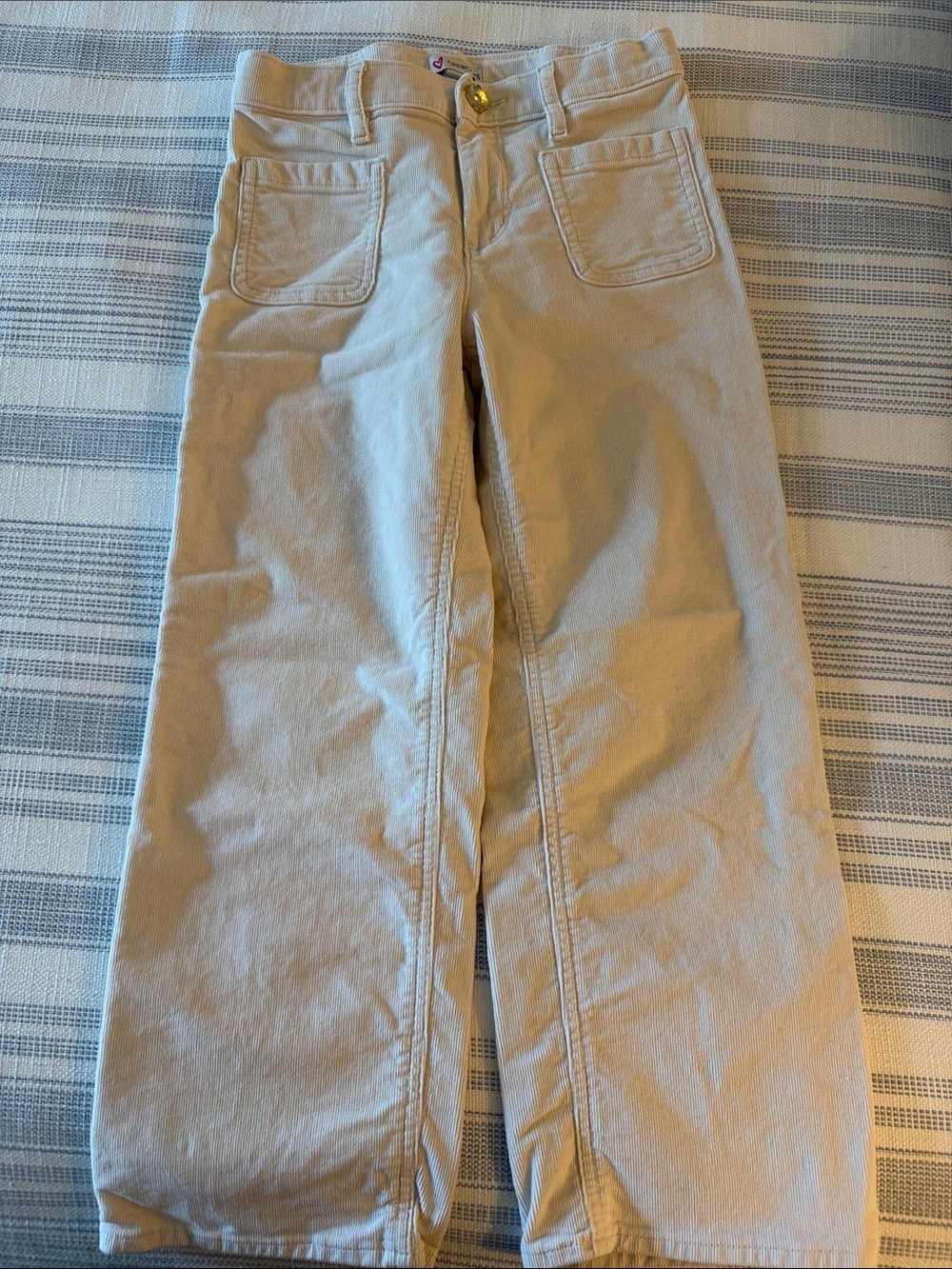 Crewcuts Kids Beige Khaki Corduroy Pants